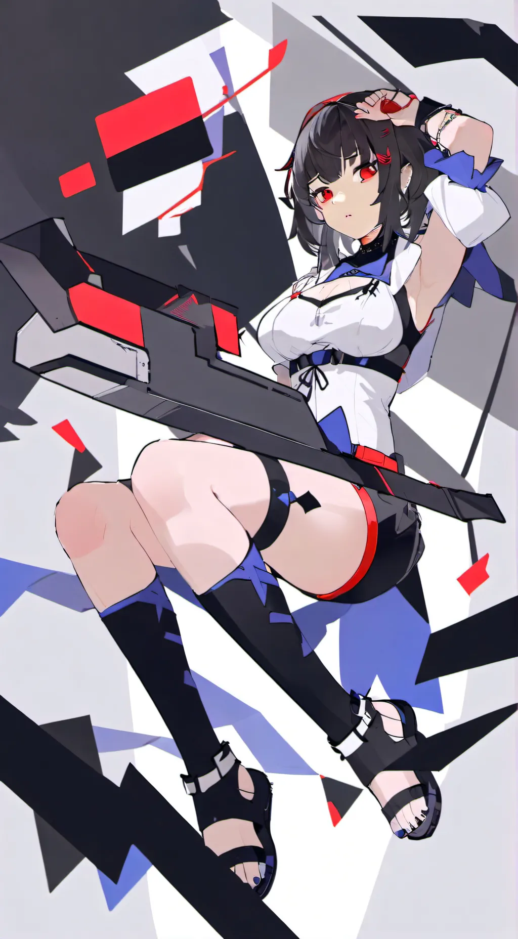 ai character: 🦈😉 Ellen jeo 🦈😉  background