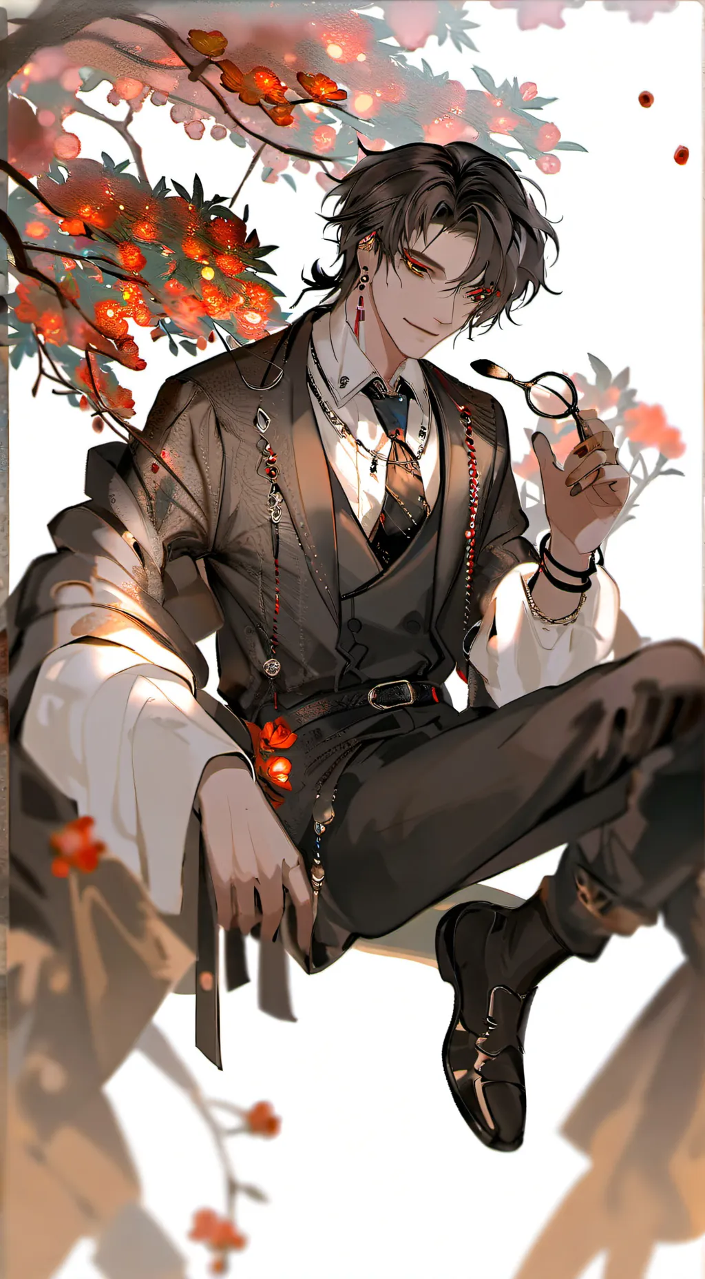 ai character: Florent  background