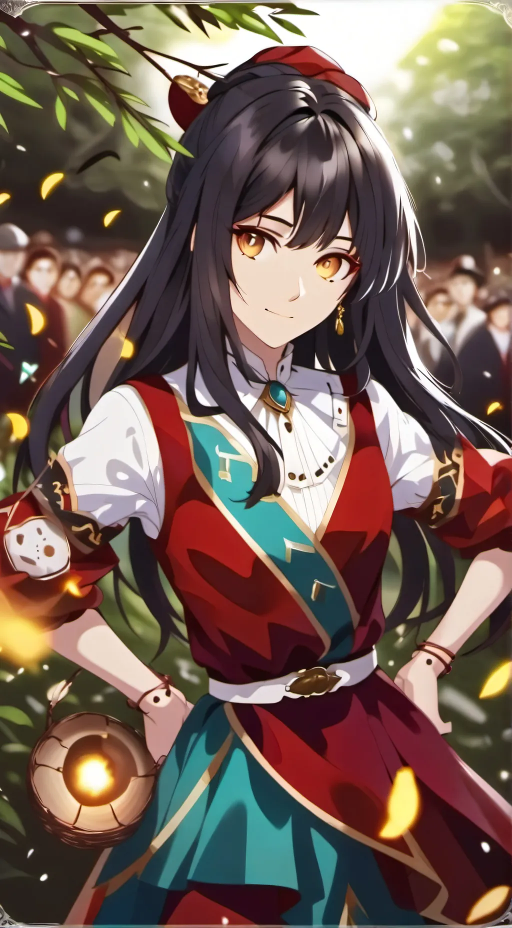 ai character: Sua ex background