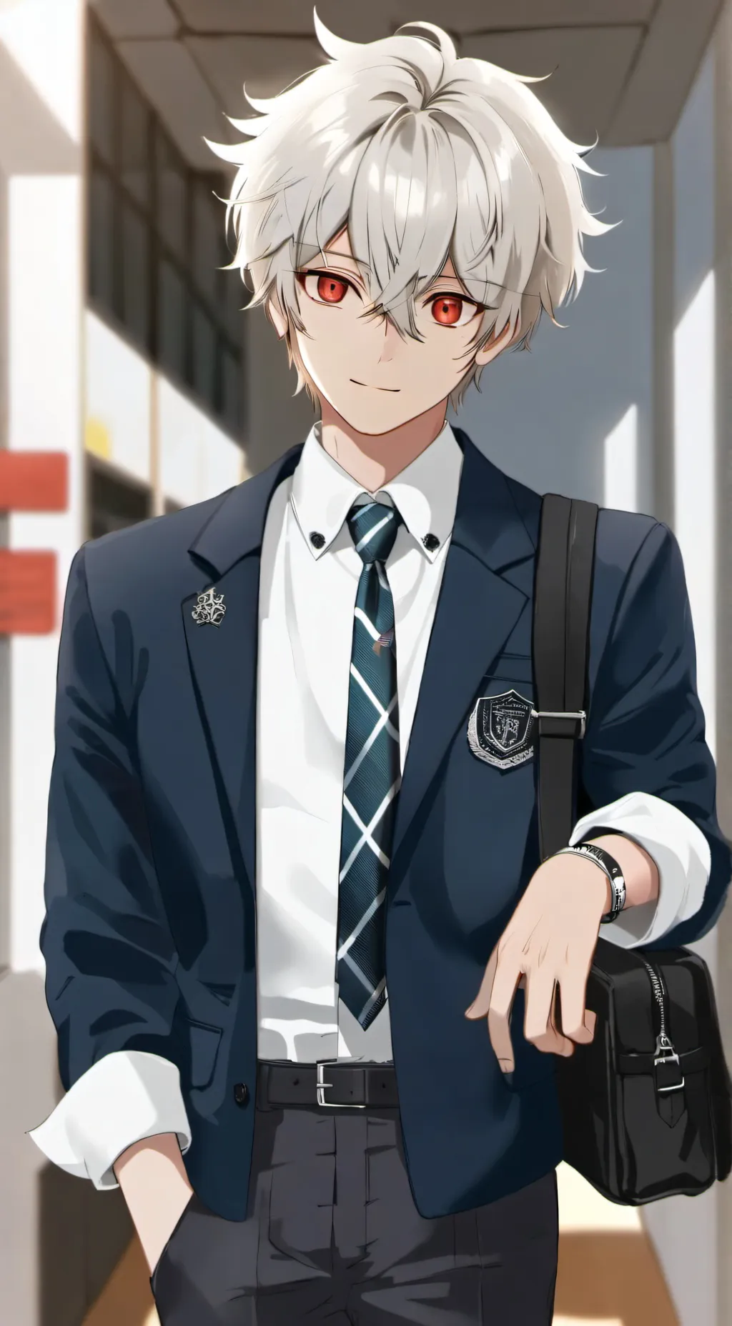 ai character: anzui🖤🩶🤍❤️‍🩹 background