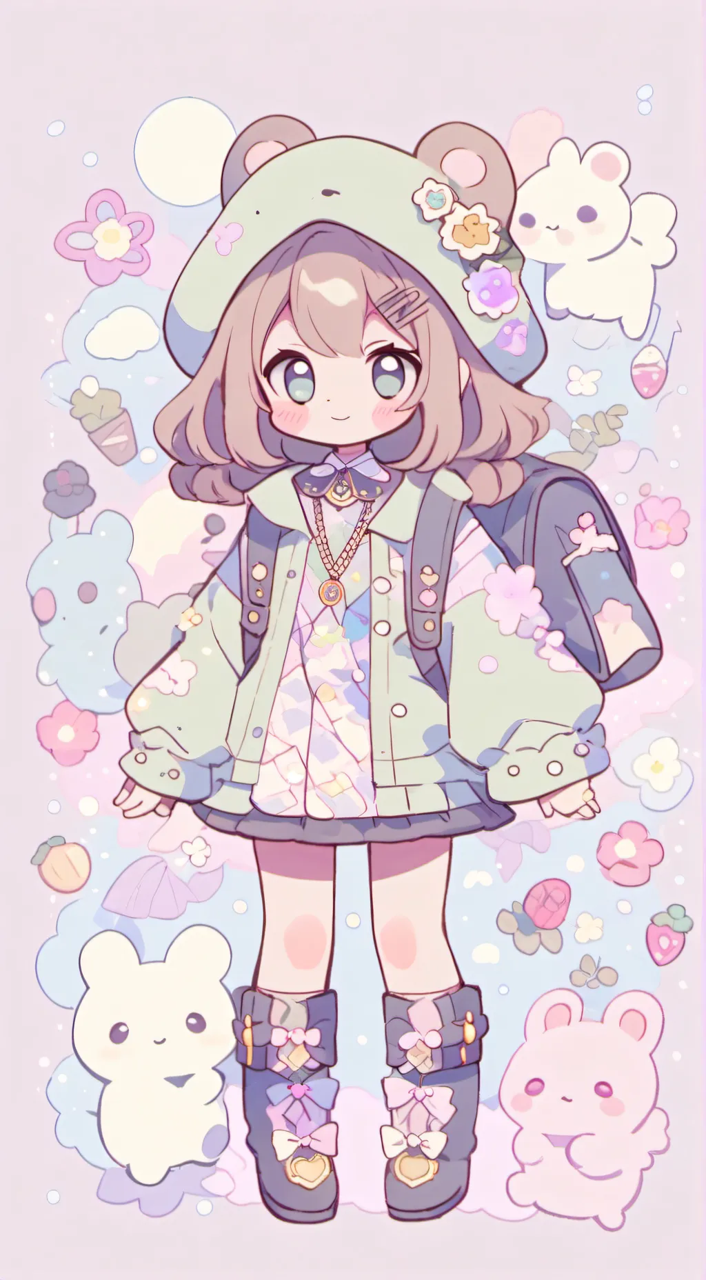 ai character: mha prank background