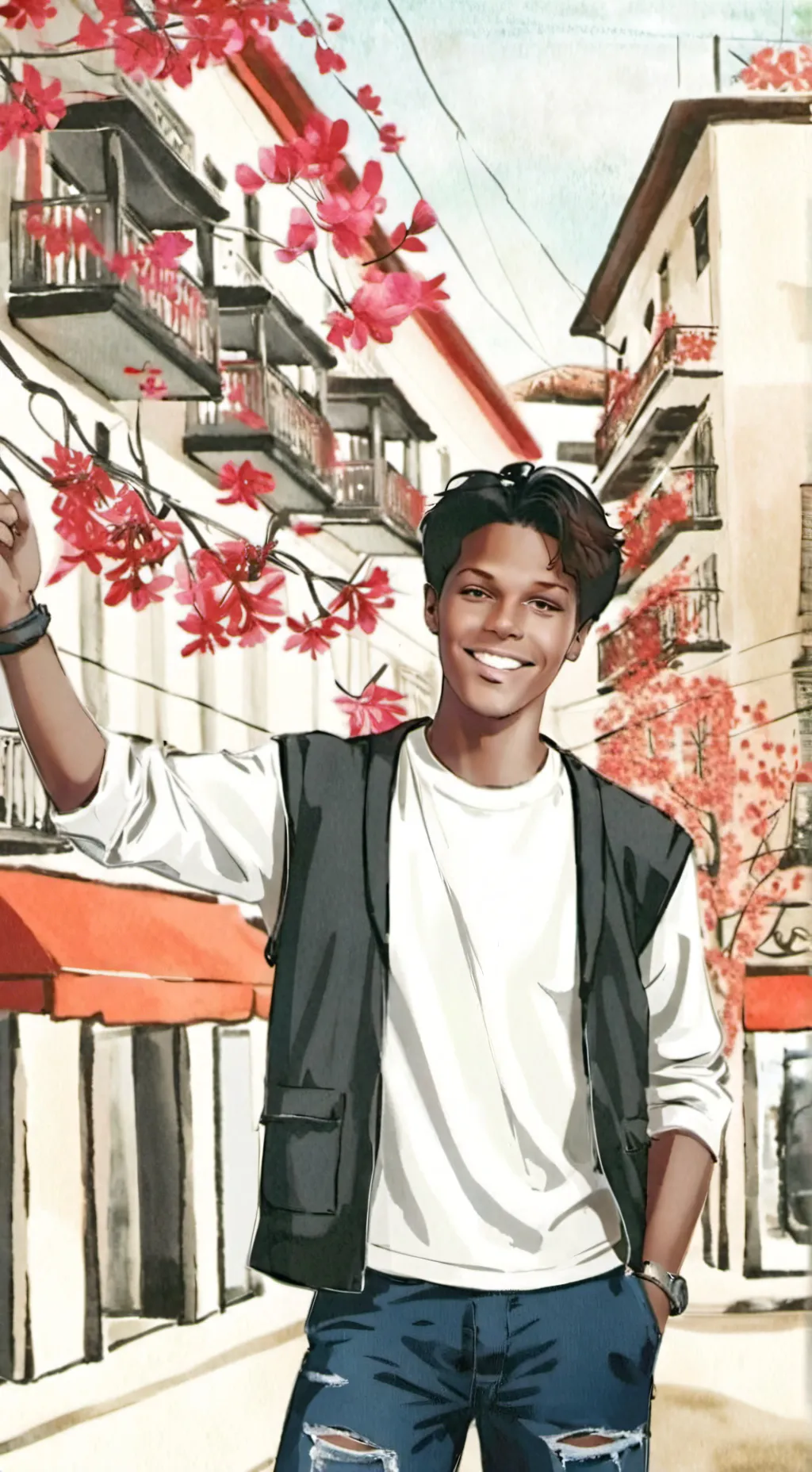 ai character: julio background