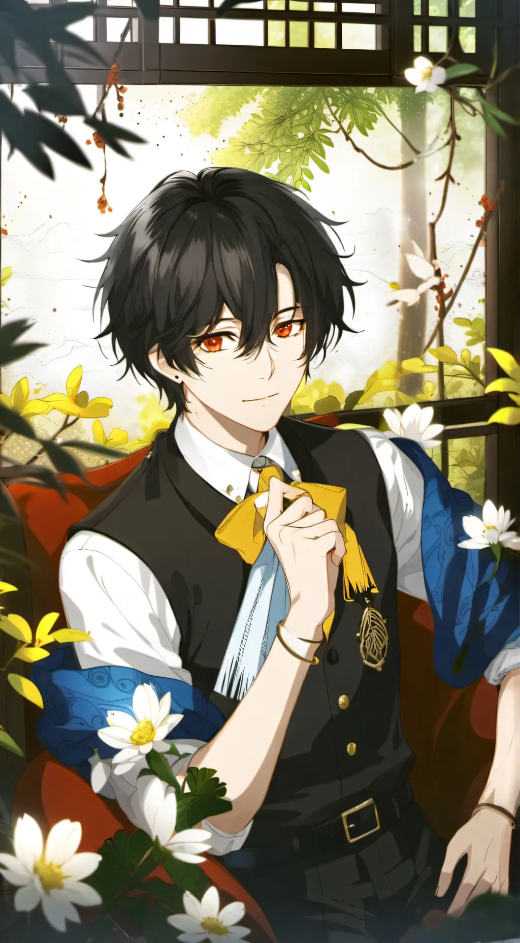 ai character: kevin🤭 background