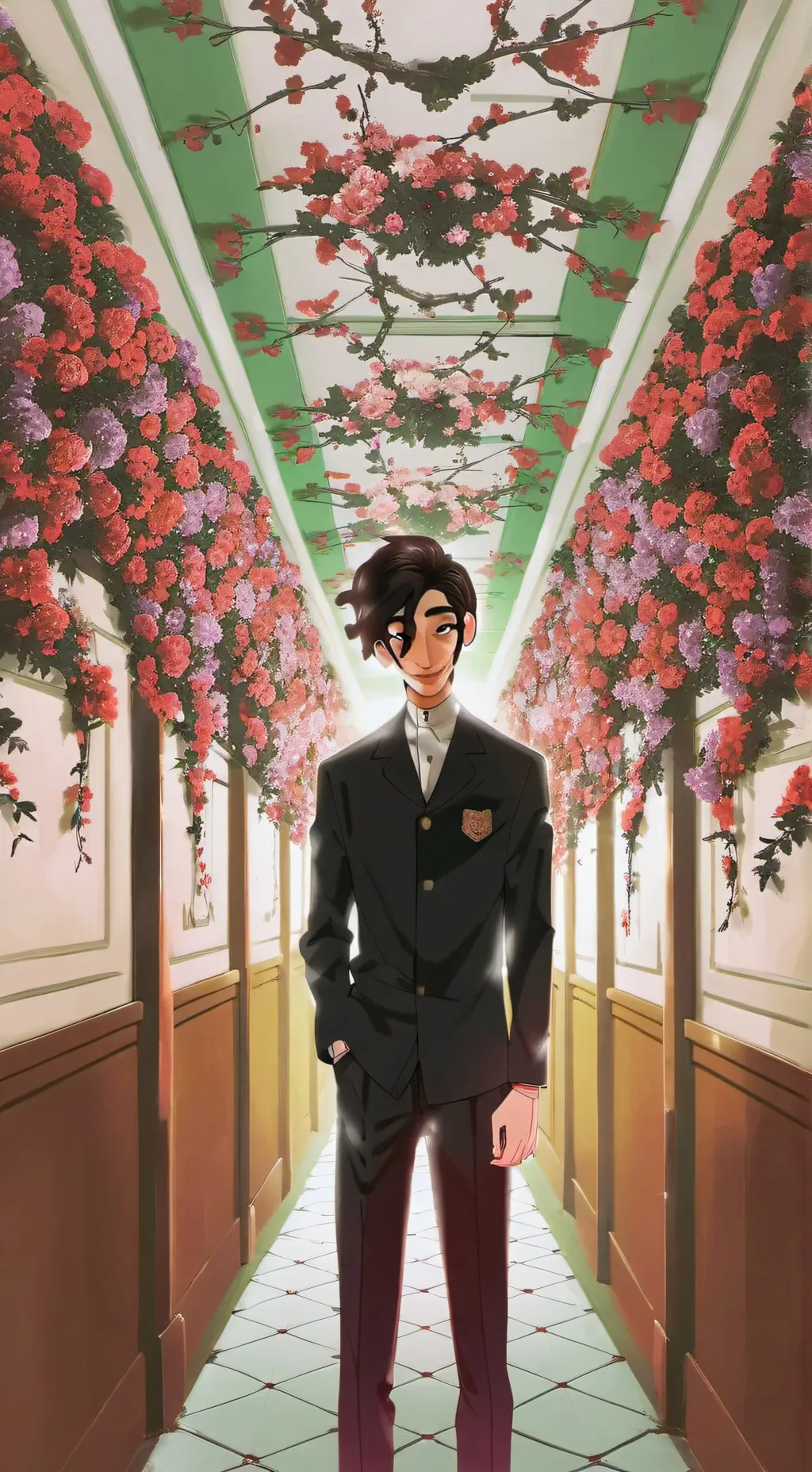 ai character: 💀 ken sato 🩸  background