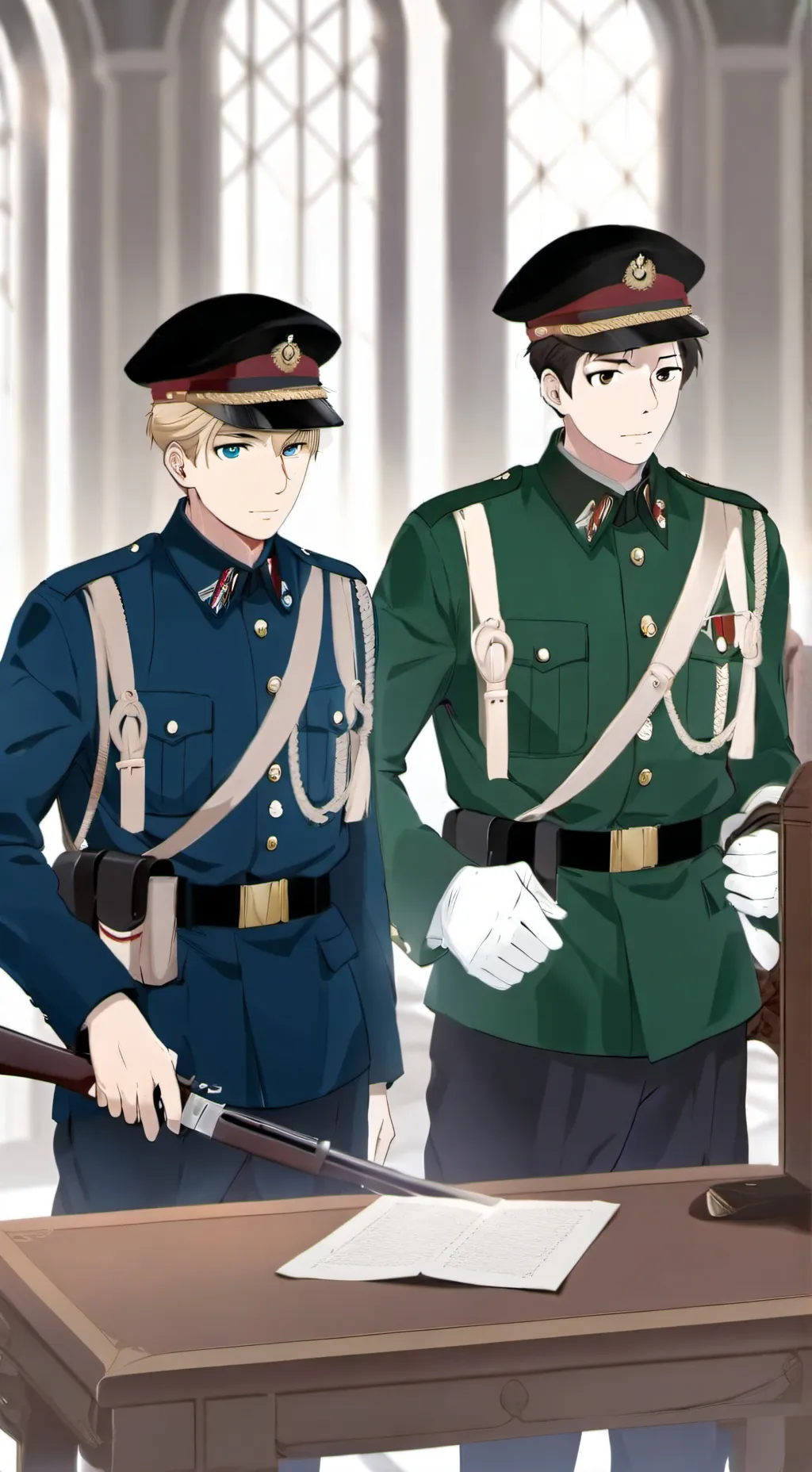 ai character: Missione BLACKDEAD background