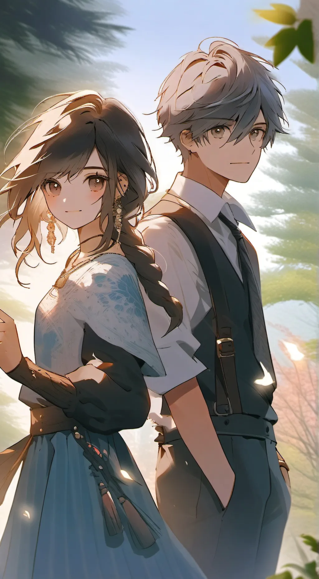 ai character: Md pick me + snake background