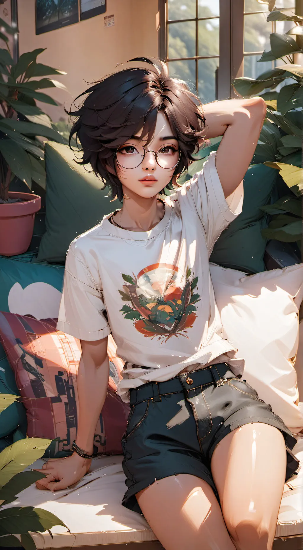 ai character: sandy vinss background