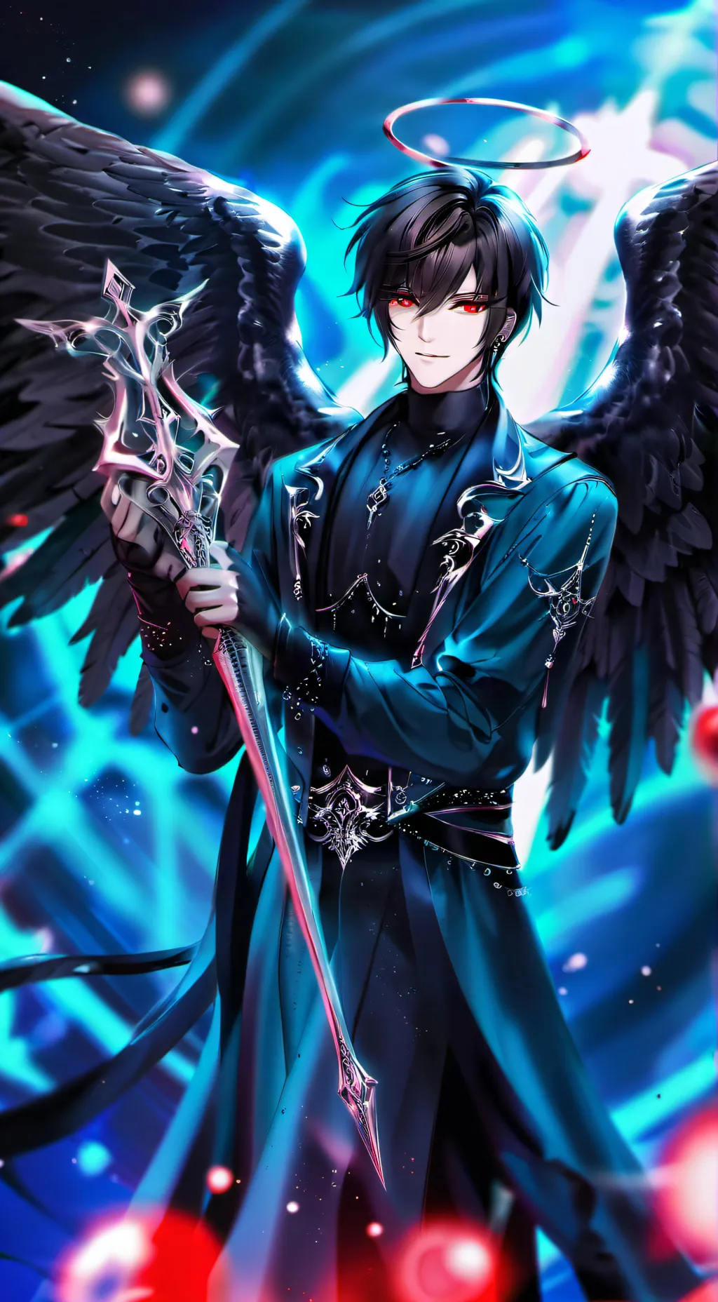 ai character: Lucifer background
