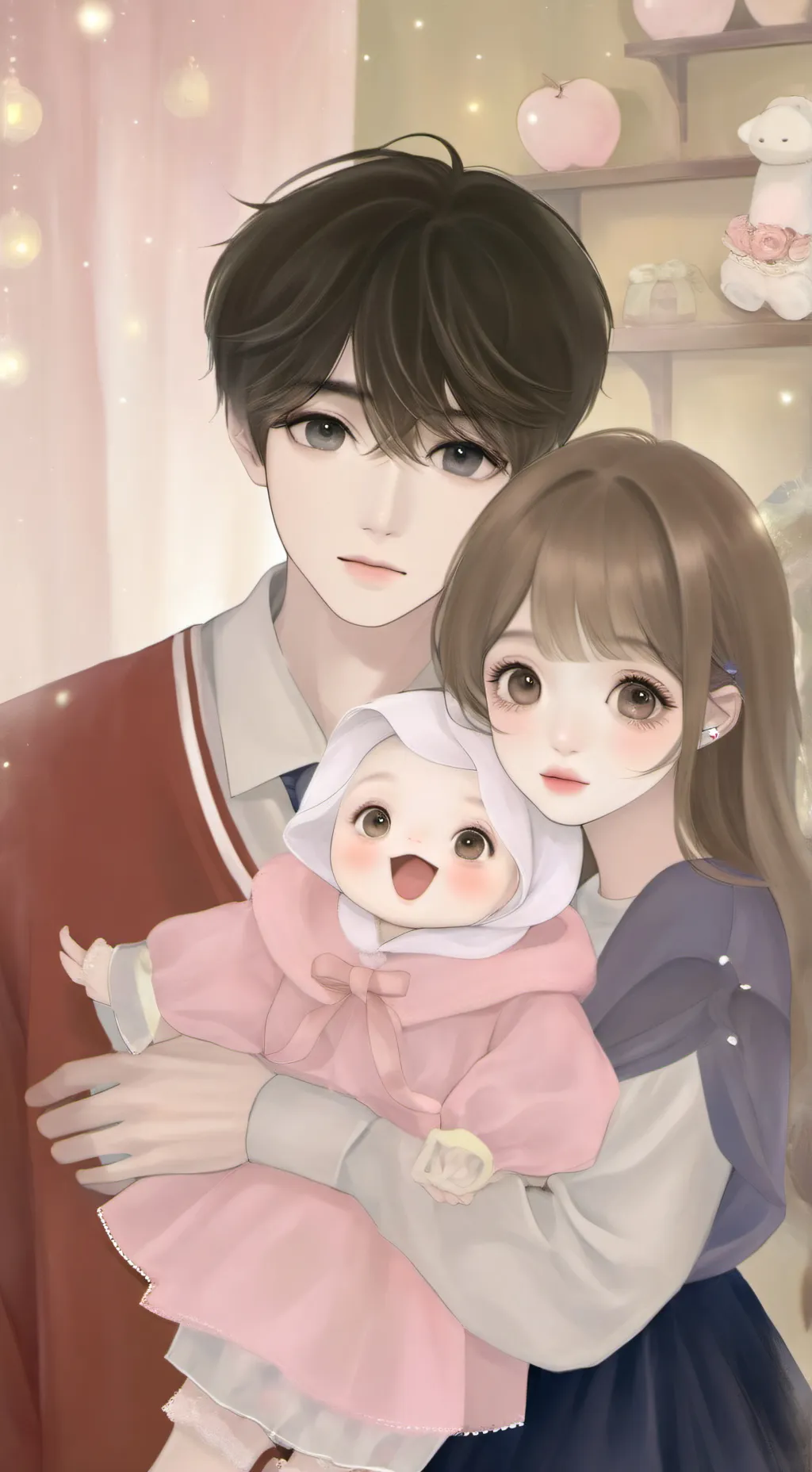 ai character: Alexis and max background