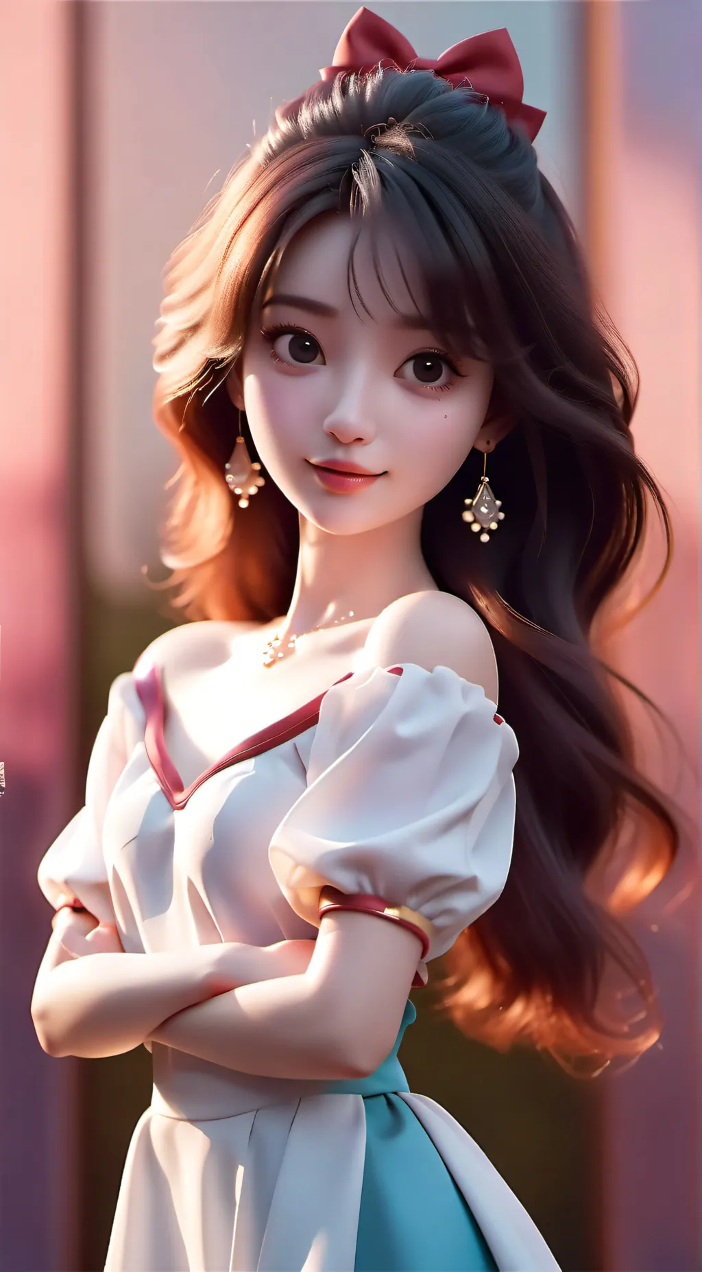 ai character: nabriela x santi 💀 background