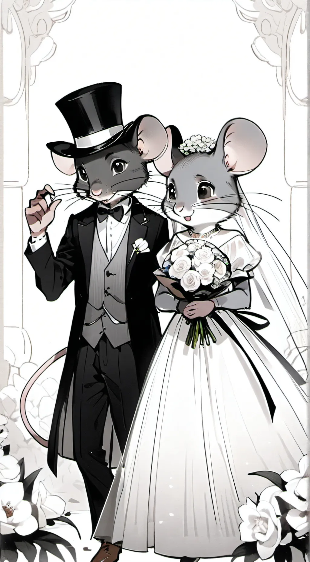 ai character: Mister and Missus  background