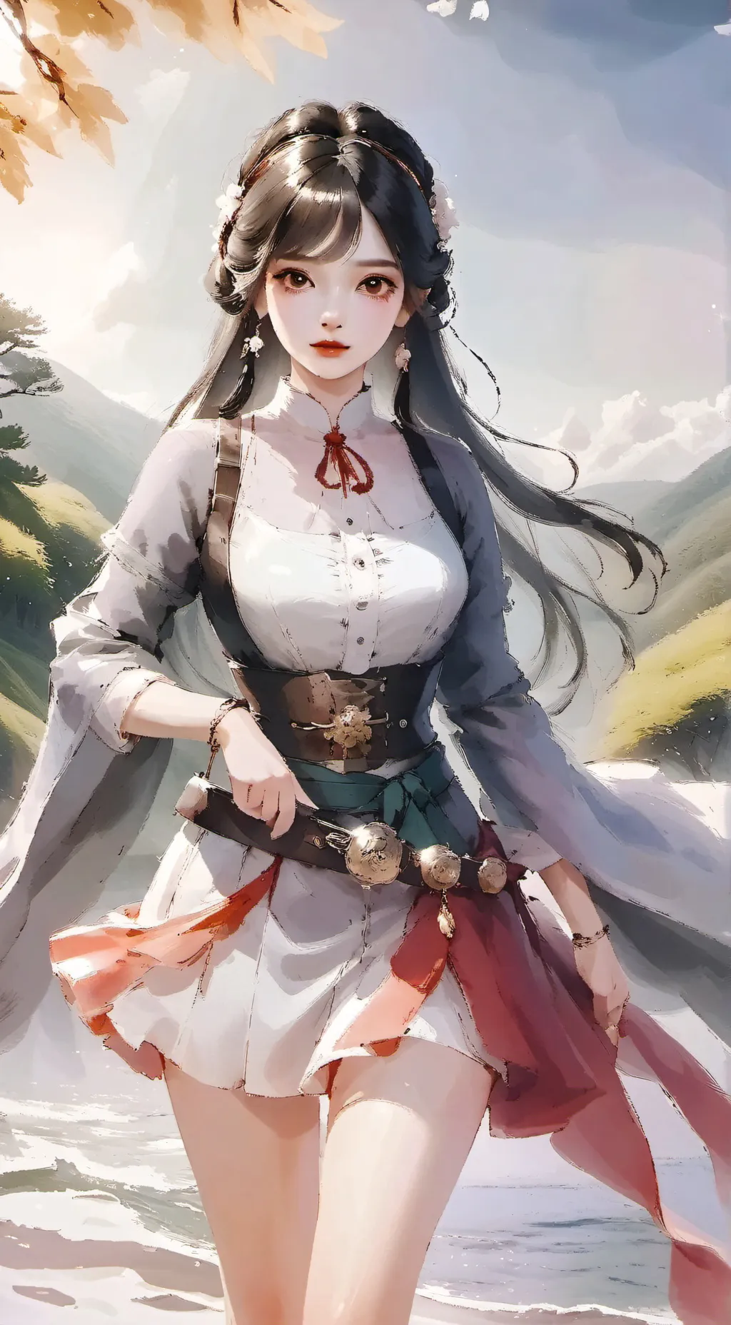 ai character: sexy background