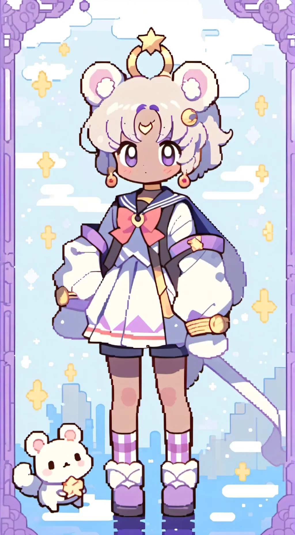 ai character: Clucky's pick me  background