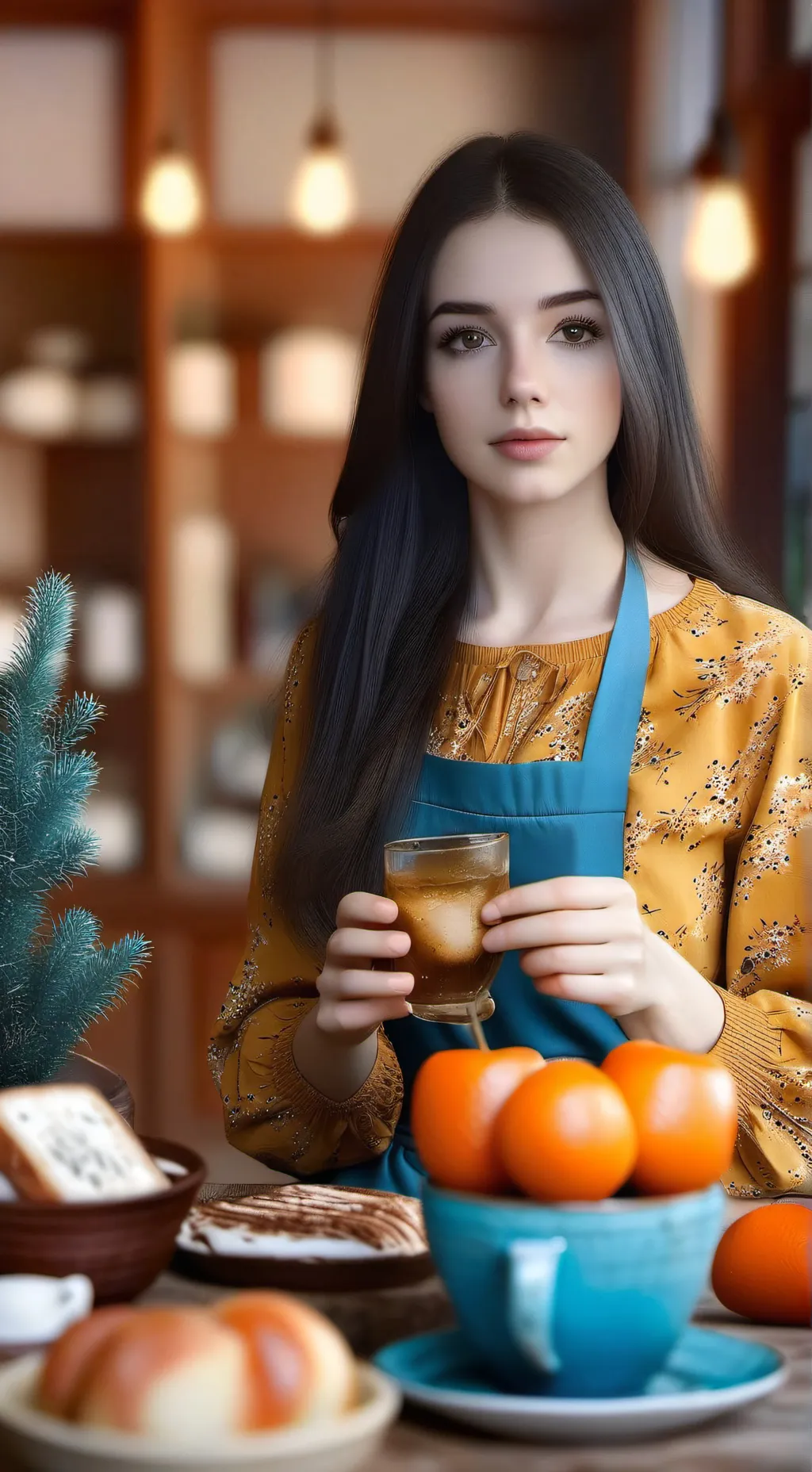 ai character: Maja background