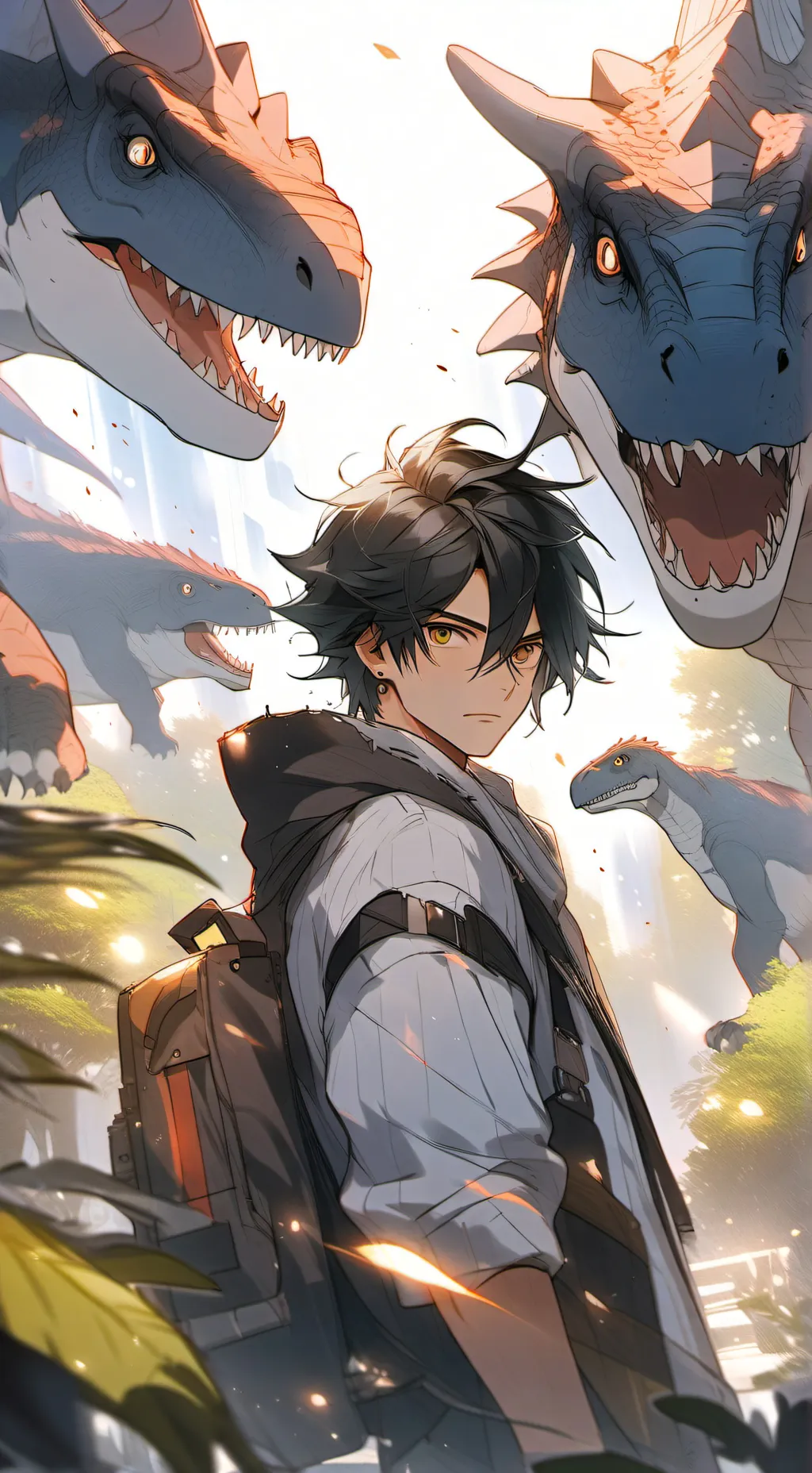 ai character: Caleb Realt background