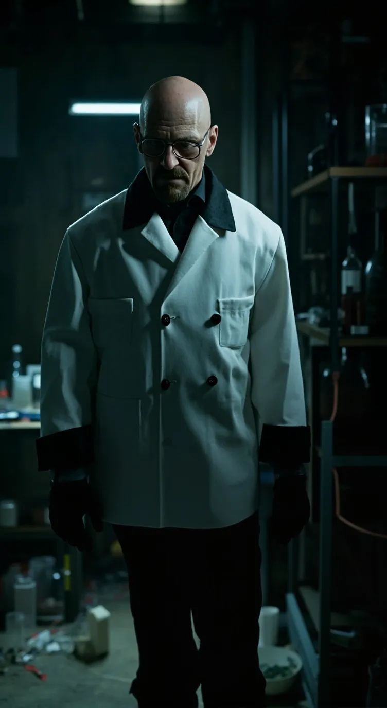 ai character: walter white  background