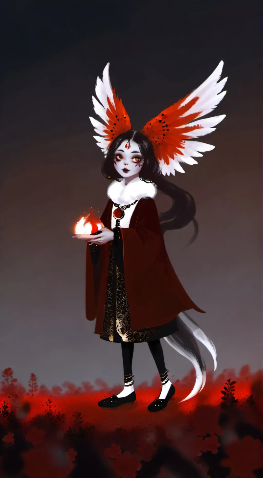 ai character: mina background