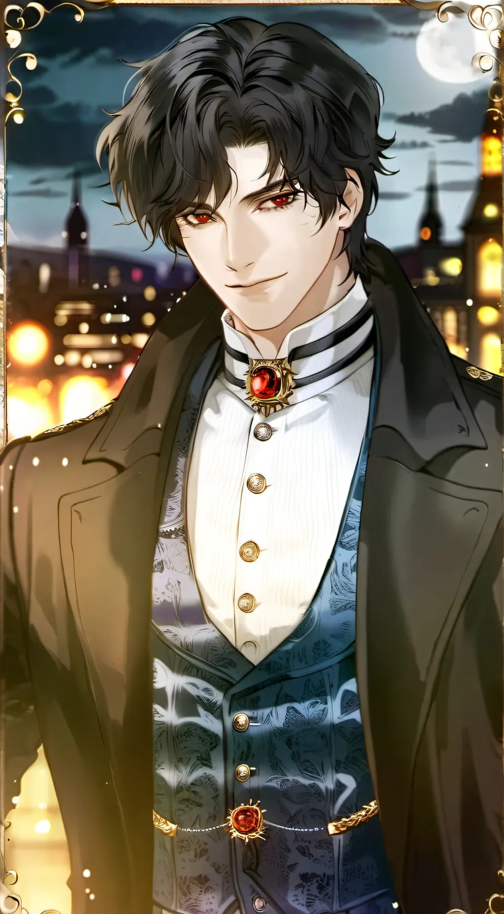 ai character: Jack the ripper background