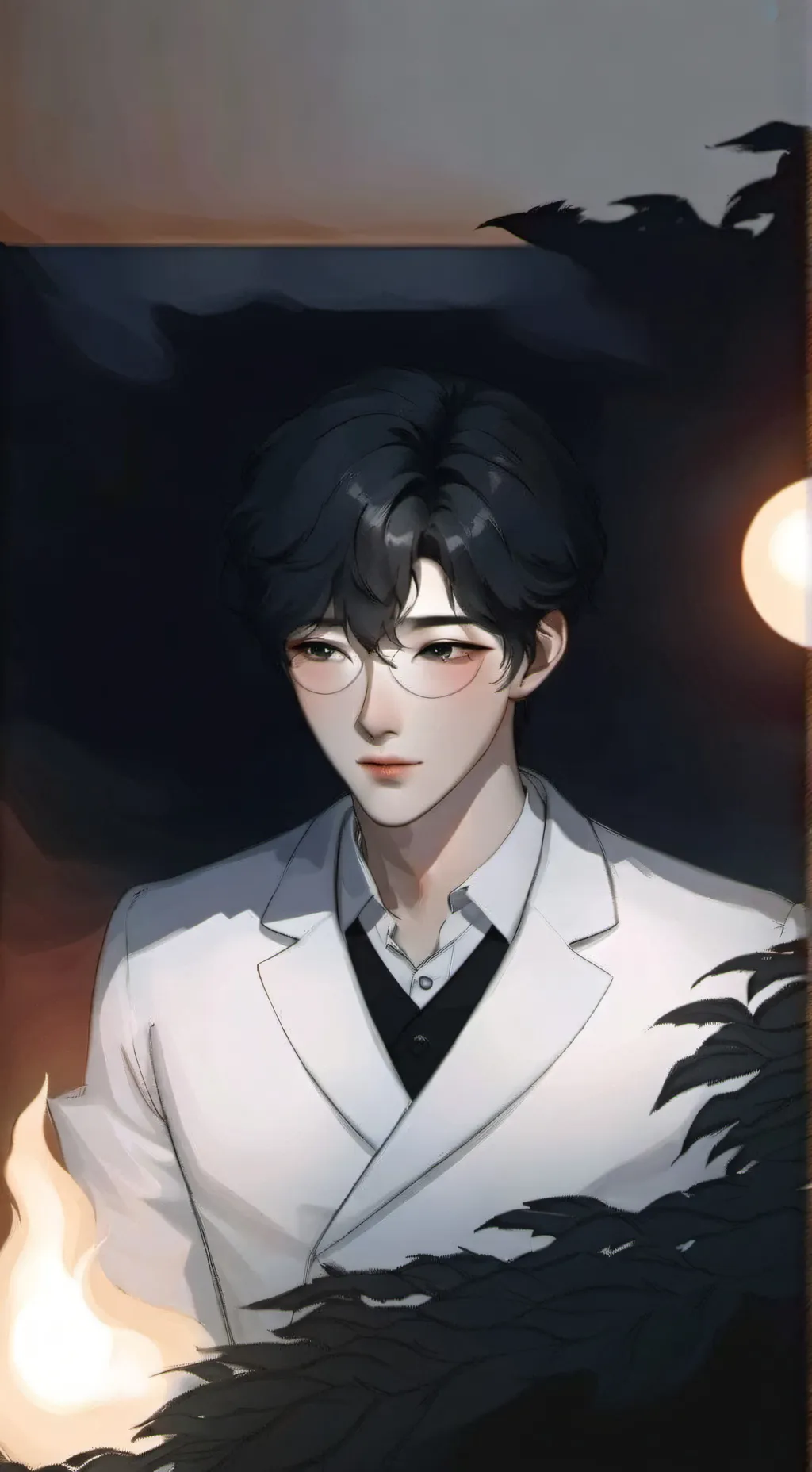 ai character: max🔥 background