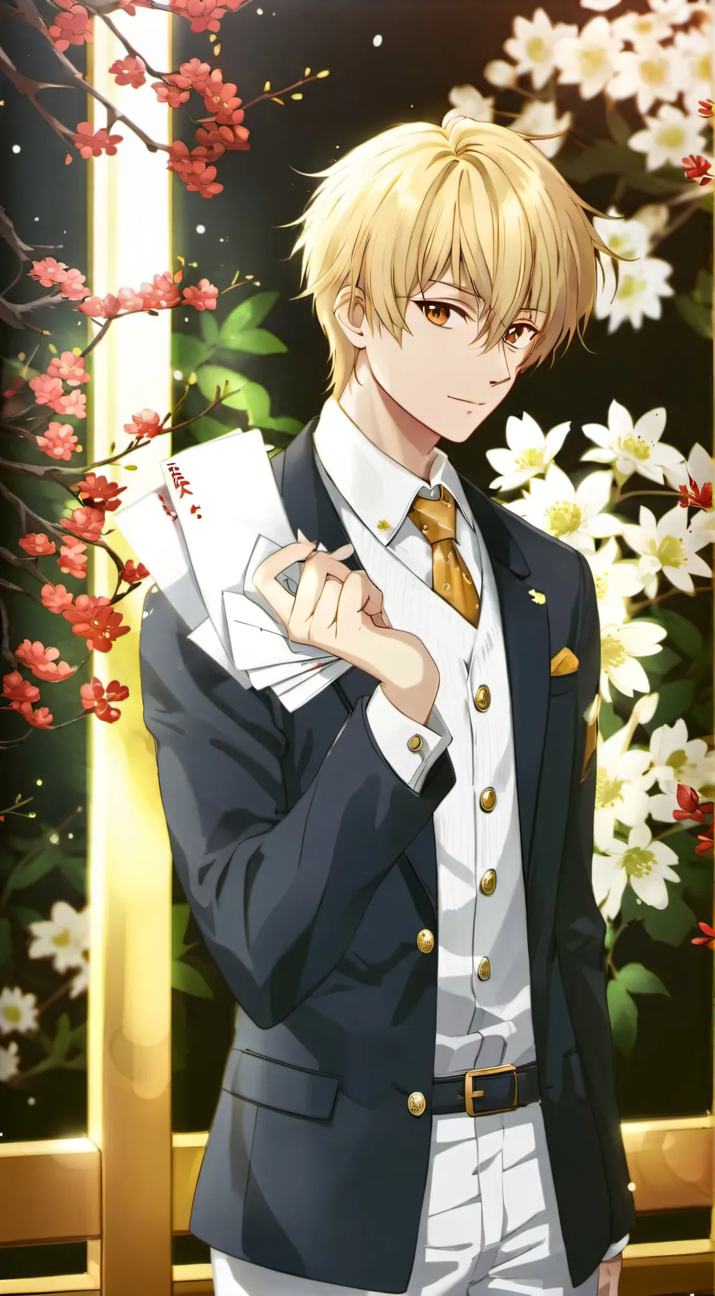 ai character: Momiji Sohma background