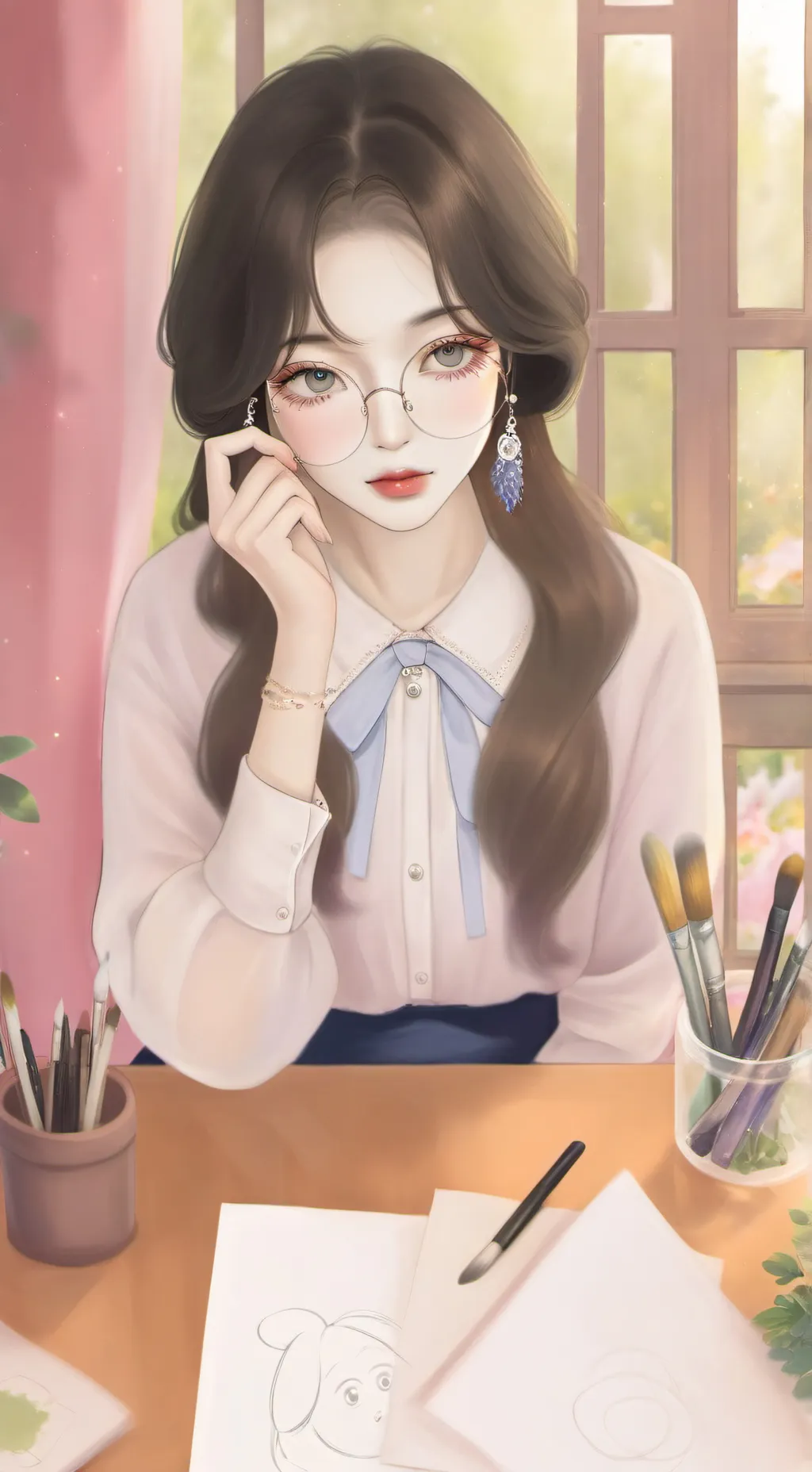 ai character: Heloísa background