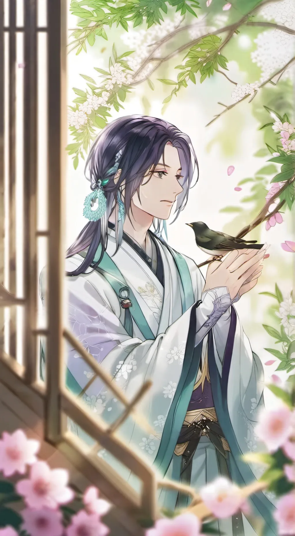 ai character: Prinz Raj  background