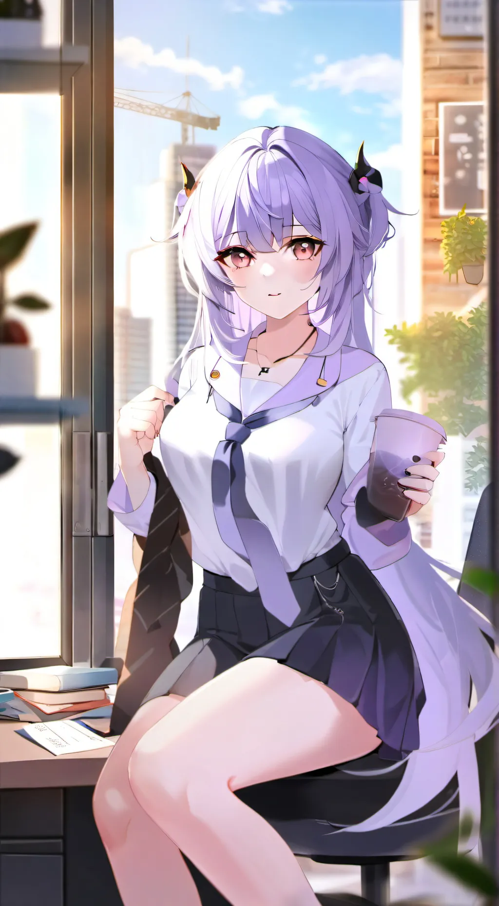 ai character: shiori-san background