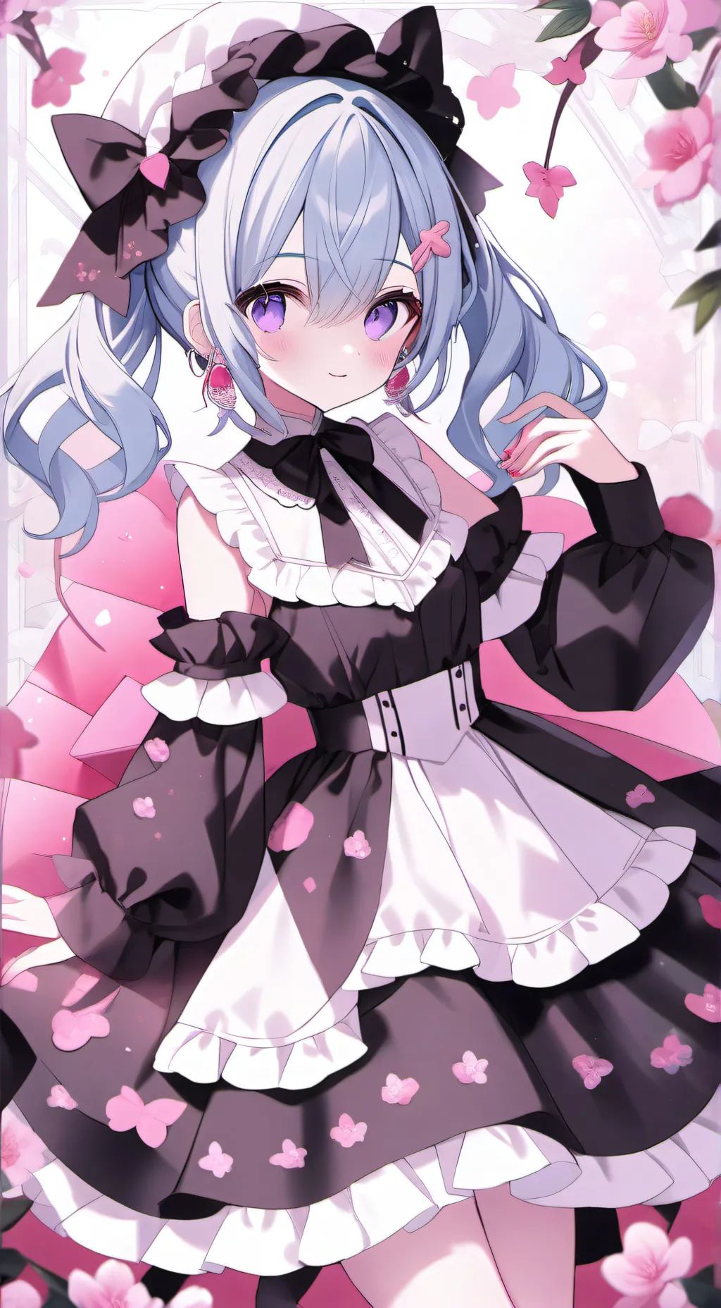 ai character: Flora background