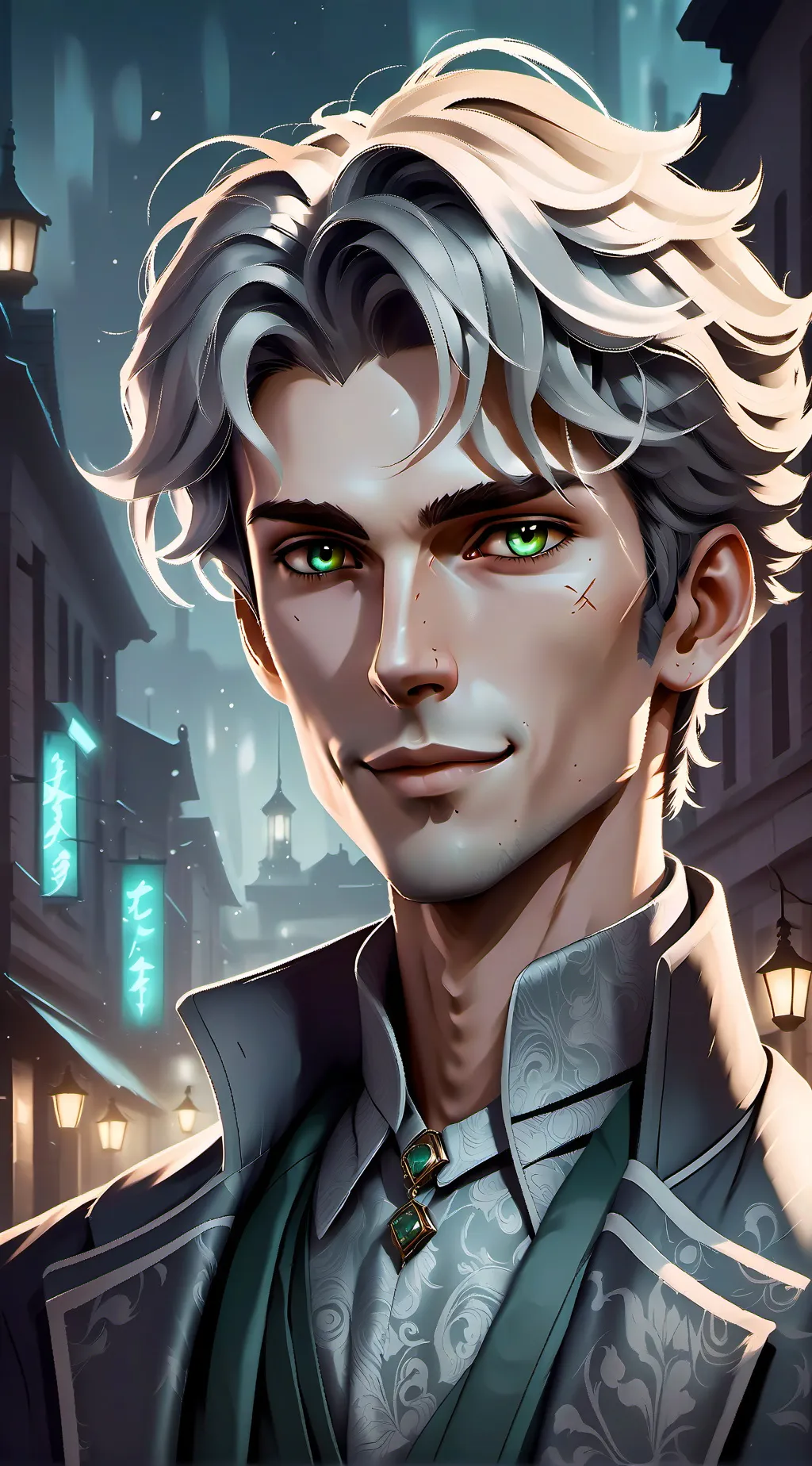 ai character: Michael background