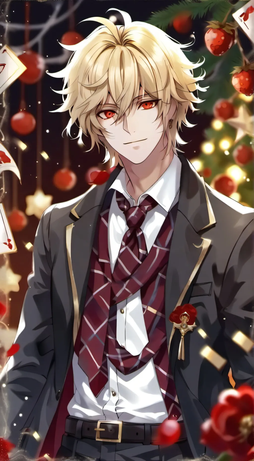 ai character: Bakugo *mha* background