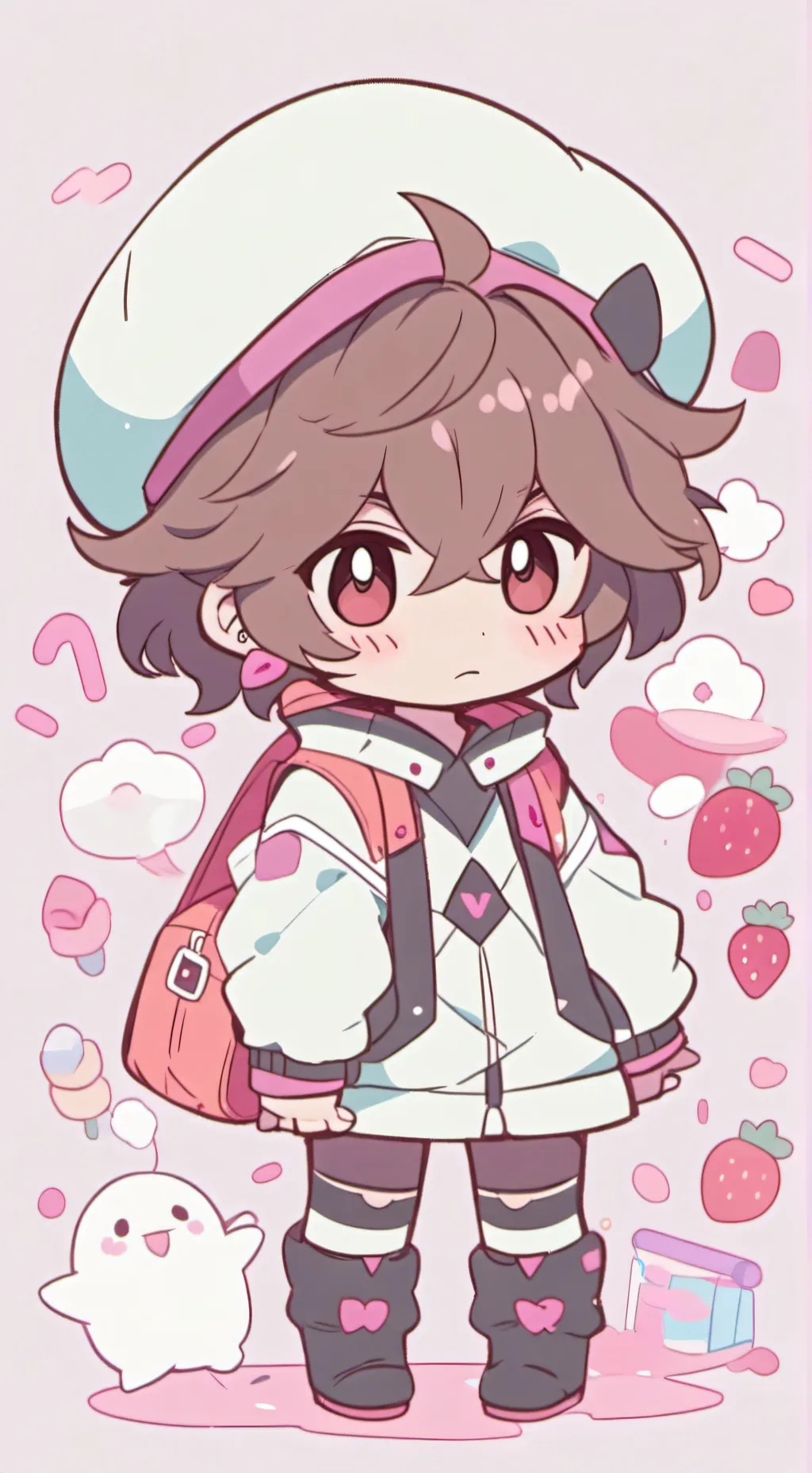 ai character: San valentin xD background