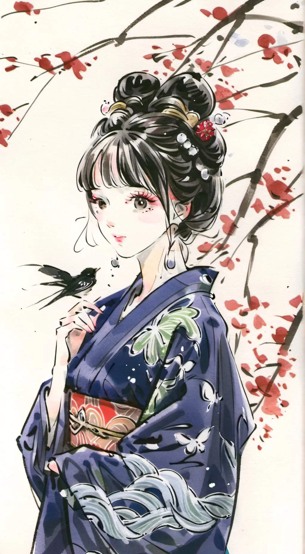 ai character: ᴋɴʏ + ᴘɪᴄᴋ ᴍᴇ background