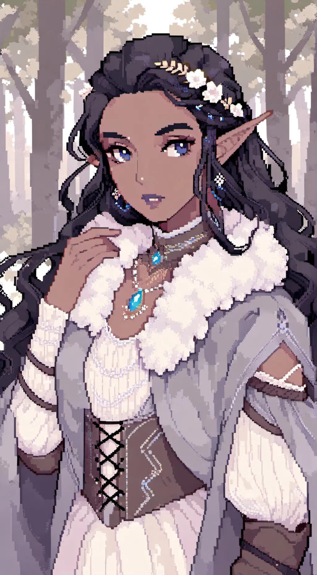 ai character: Evangeline background