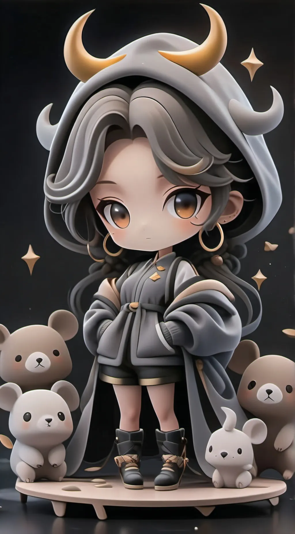 ai character: bakudeku background