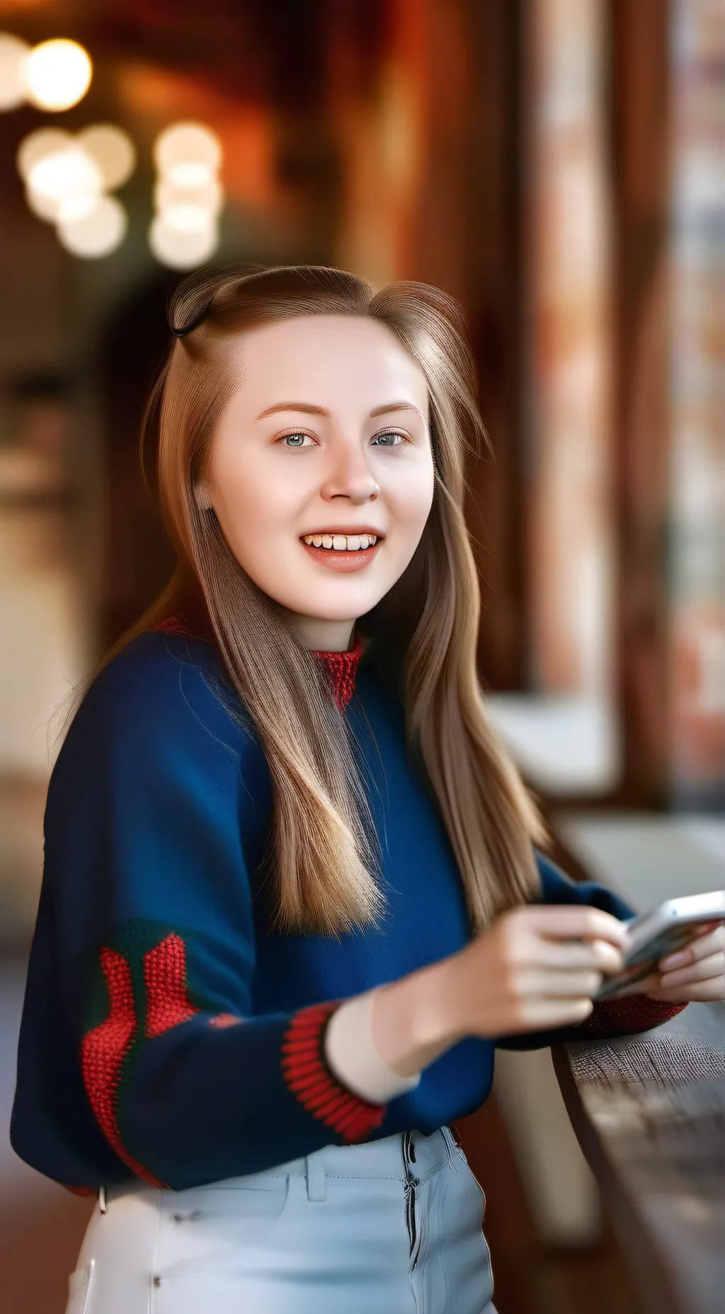 ai character: Lily background