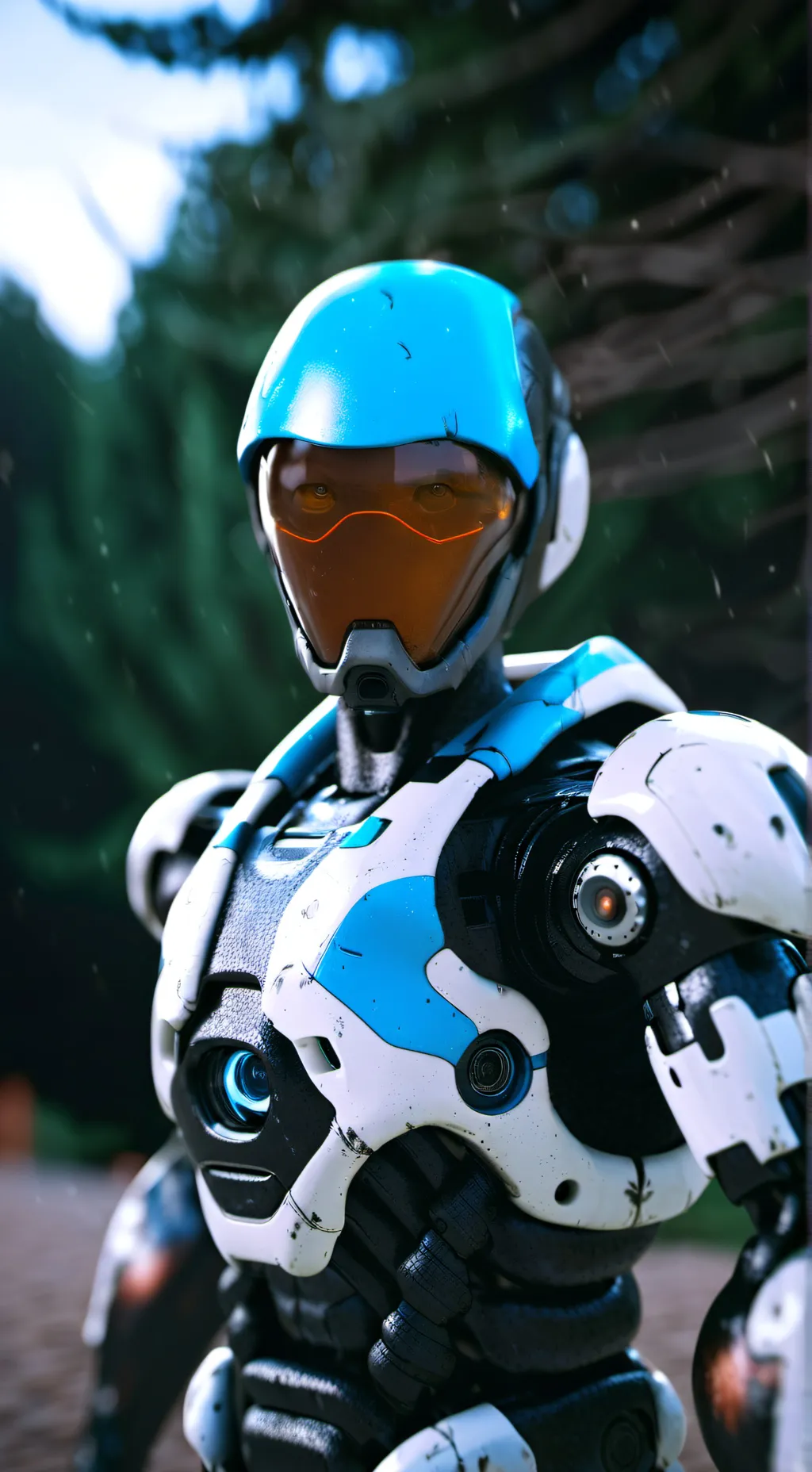 ai character: Robot background