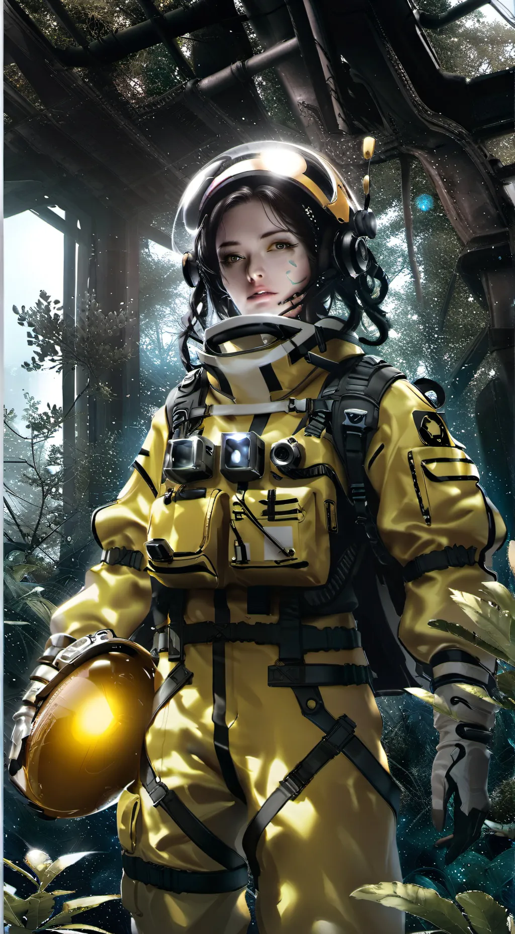 ai character: Катя background