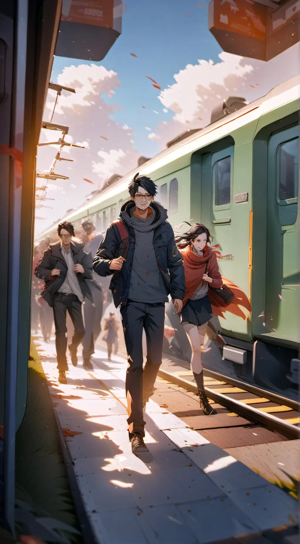 ai character: Dead rails background