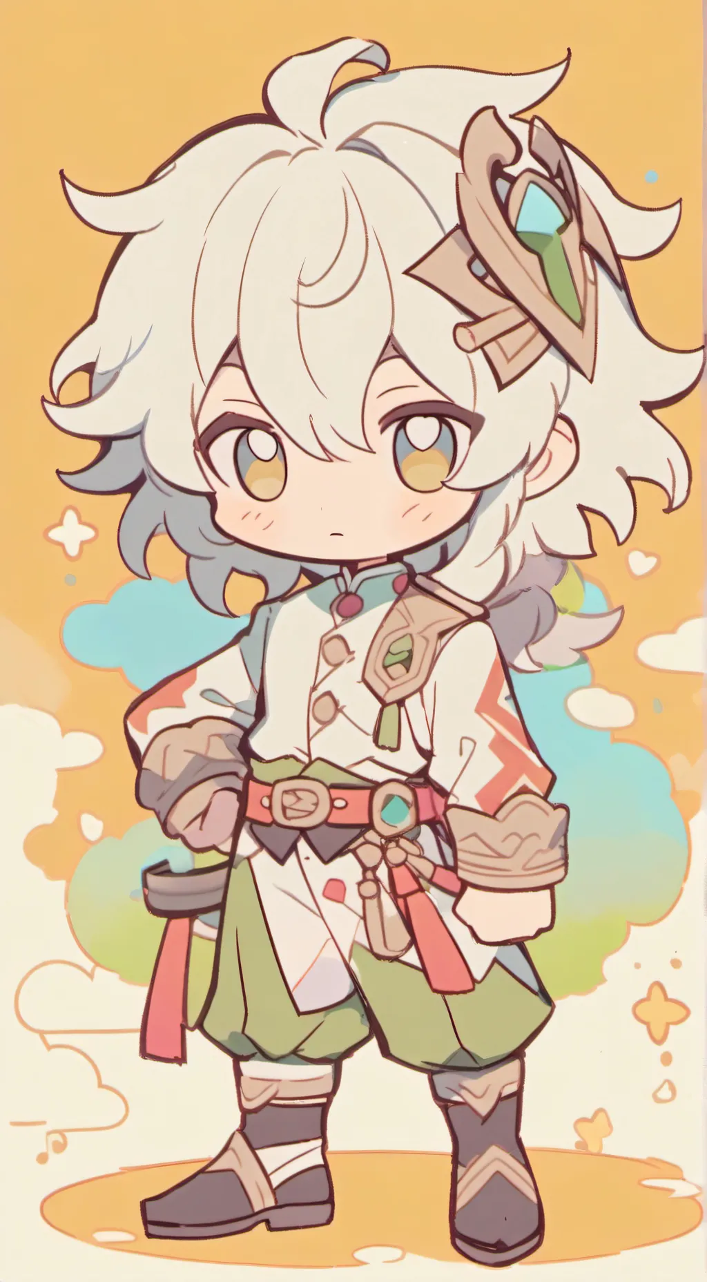 ai character: CHIBI 2.0 background