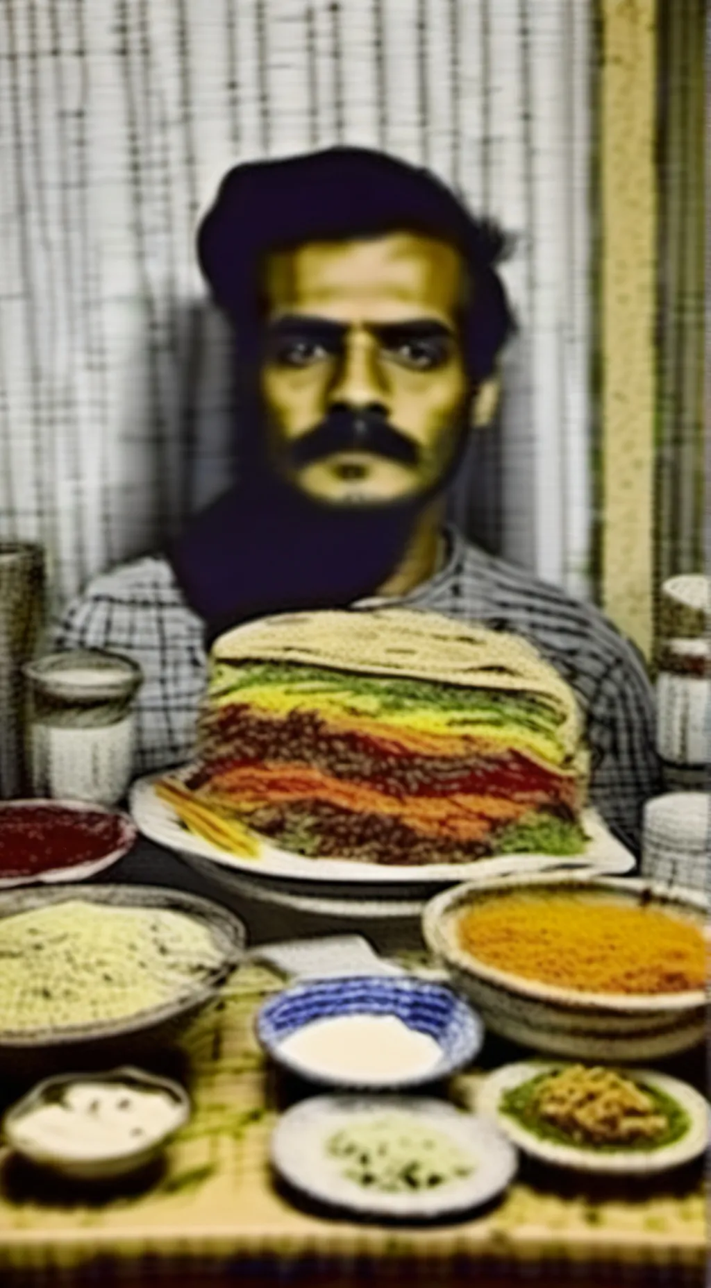 ai character: amir  background