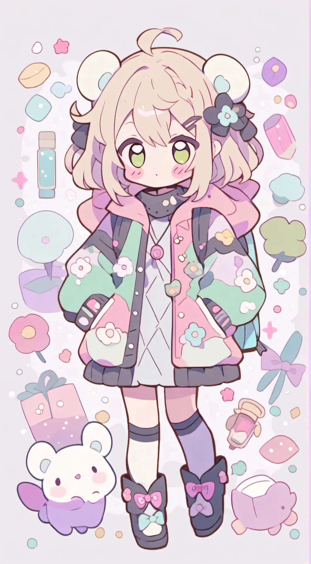 ai character: bakugo y tu bb background