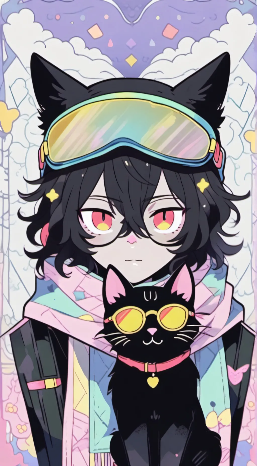 ai character: Shōta Aizawa Cat background