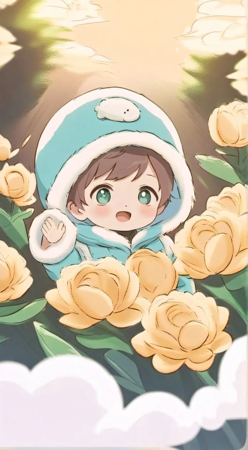 ai character: bebé 🚼  background