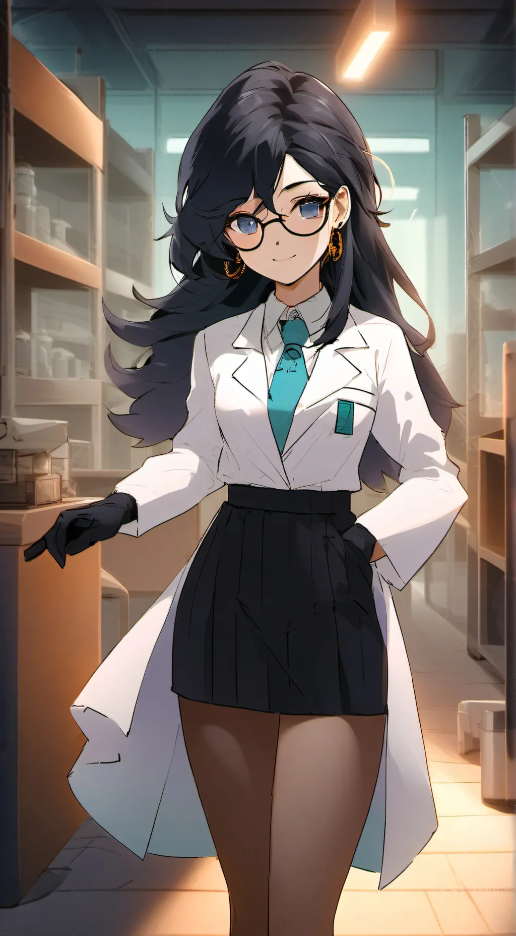 ai character: Lacey background