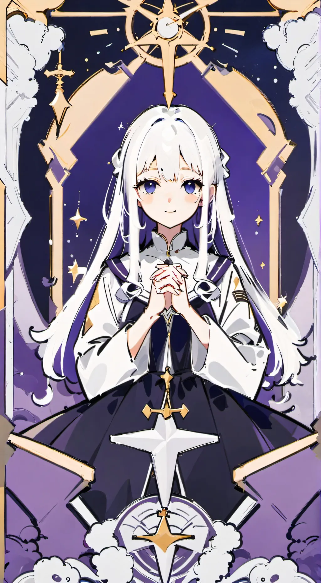 ai character: Магия background