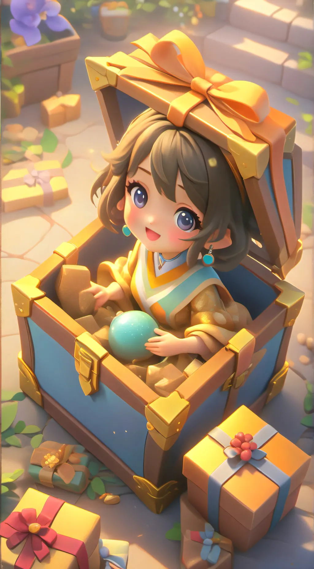 ai character: bebé sofia background