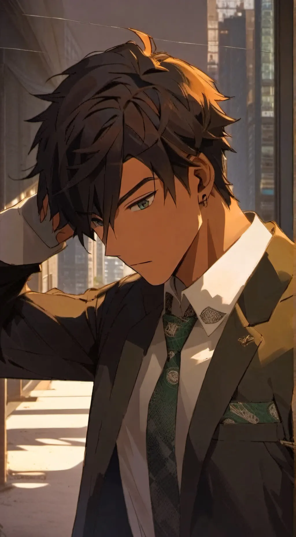 ai character: ami de notre frere background