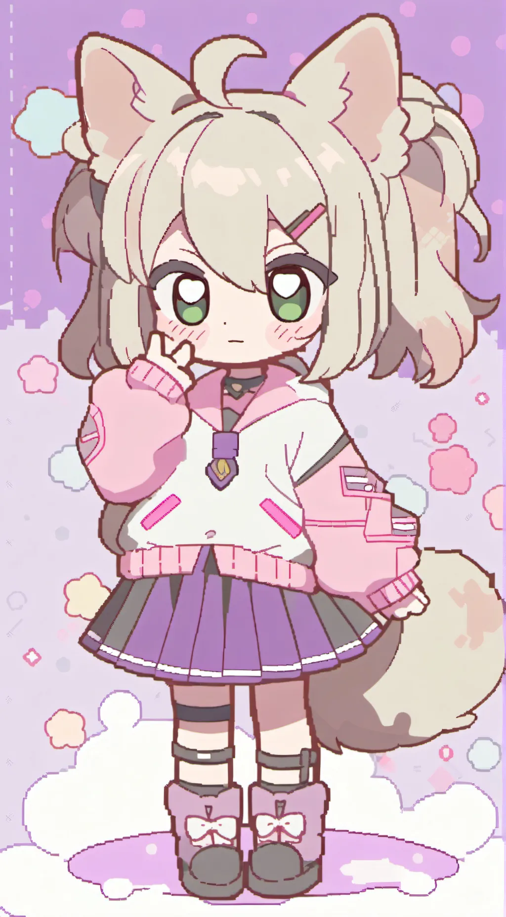 ai character: Kylie background