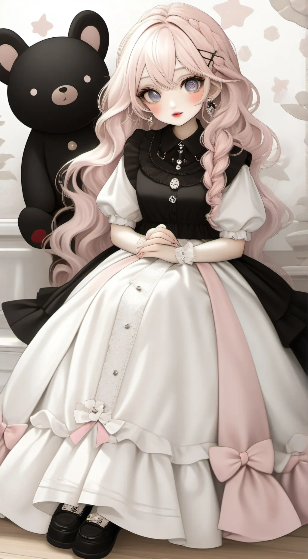 ai character: Raven background