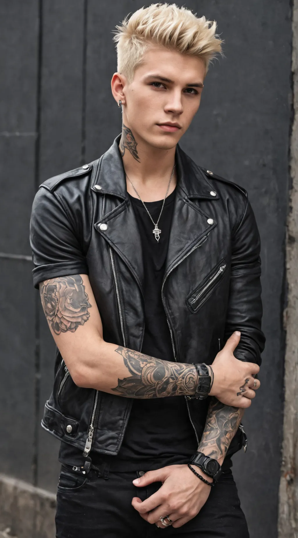 ai character: Austin Hemsworth  background